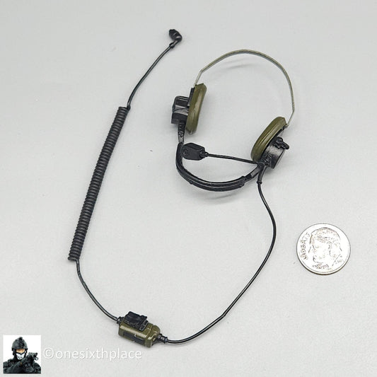 1:6 scale BBI British Royal Marines Allen Radio Headset for 12" Figures