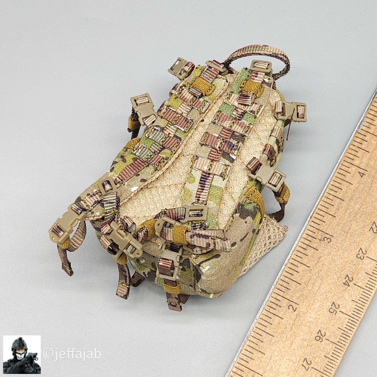 1:6 Easy & Simple 10th Special Forces Group Multicam Backpack for 12" Figures