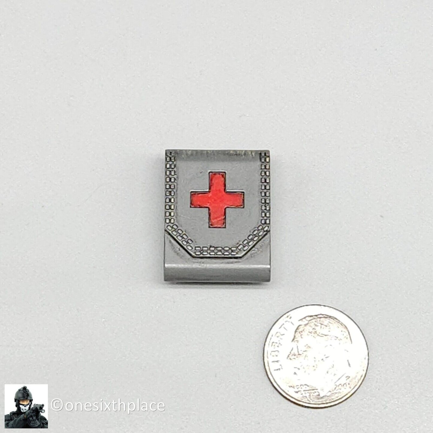 1:6 scale Darkzone Agent Molded Medic Pouch for 12" Figures