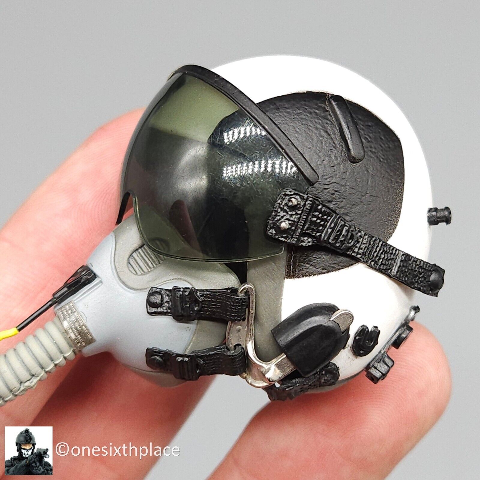 1:6 BBI Naval Pilot HGU-55 Flight Helmet Set READ NOTES for 12" Figures