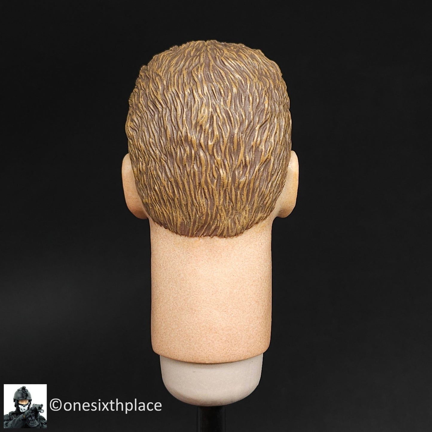 1:6 Facepool WWII US Army Ranger Sniper Male Head Sculpt for 12" Figures