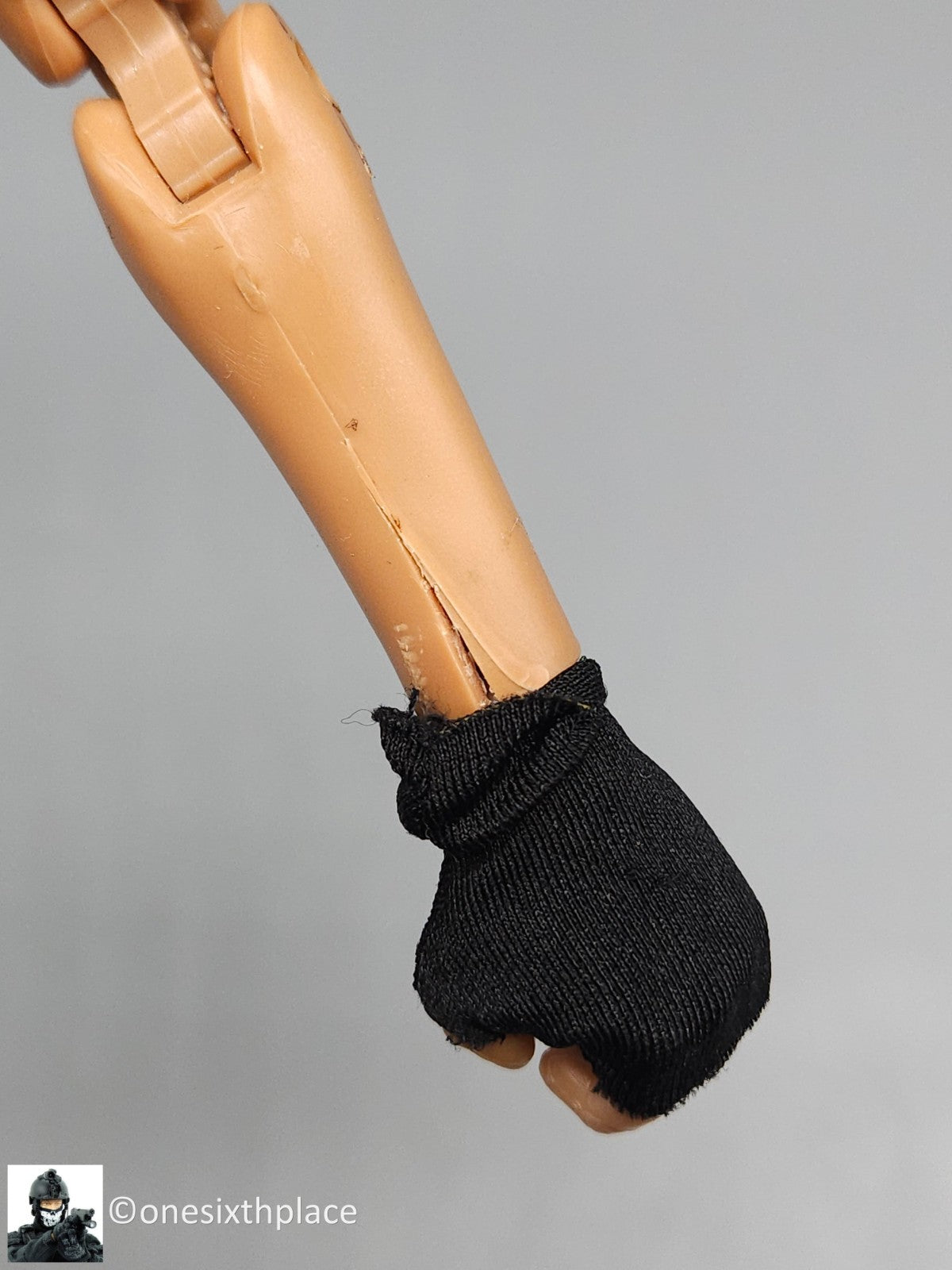 1:6 scale Ultimate Soldier Male Body w/ Camo Face & Fingerless Gloves 12" Figure