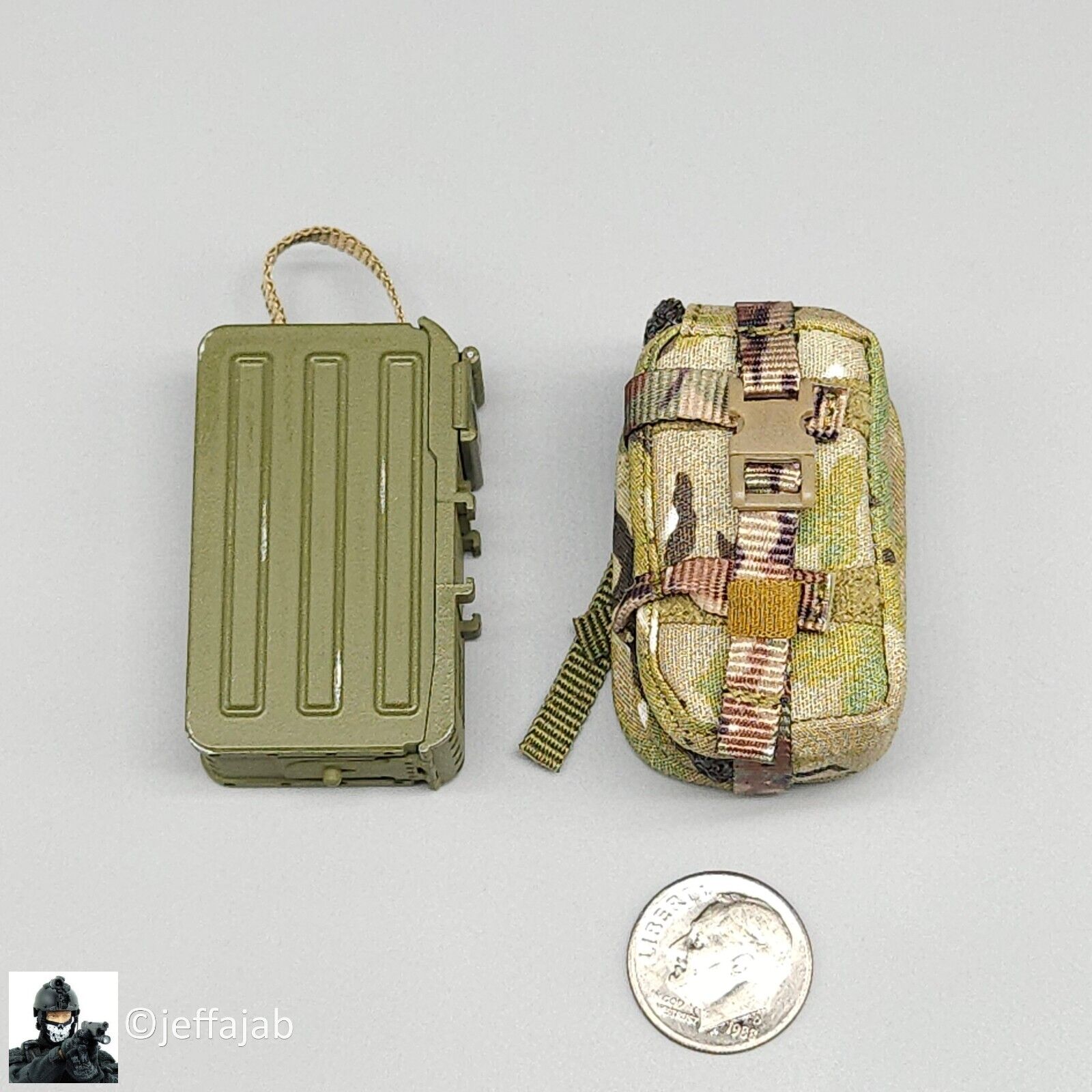 1:6 Easy & Simple Russian Special Operations Forces SSO PKM Ammo Box w/ Pouch