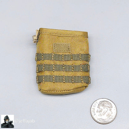 1:6 Easy & Simple French Airborne Coyote Tan Dump Pouch for 12" Figures