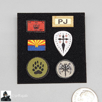 1:6 Easy & Simple Pararescue Jumpers Regular Ver Patches Set 12" Figure 26053R