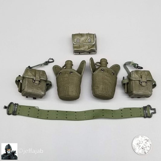 1:6 scale Dragon Vietnam USMC RTO Jake Belt Ammo Pouch Canteen Set