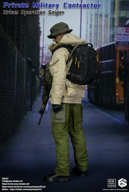 1:6 Easy & Simple PMC Urban Operation Sniper Green Pants for 12" Figures