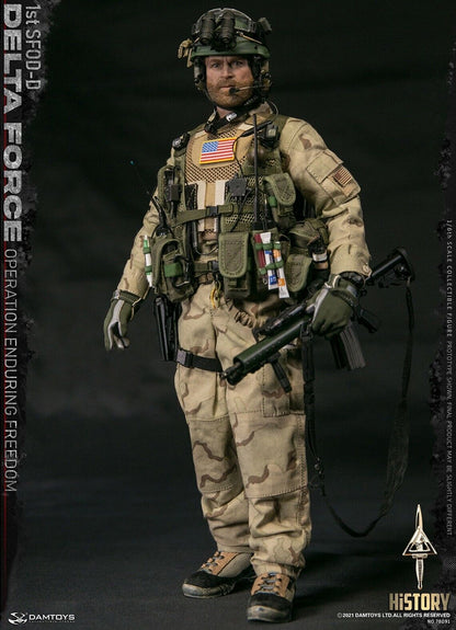 1:6 Damtoys 1st SFOD-D Enduring Freedom Male Head Sculpt for 12" Figures