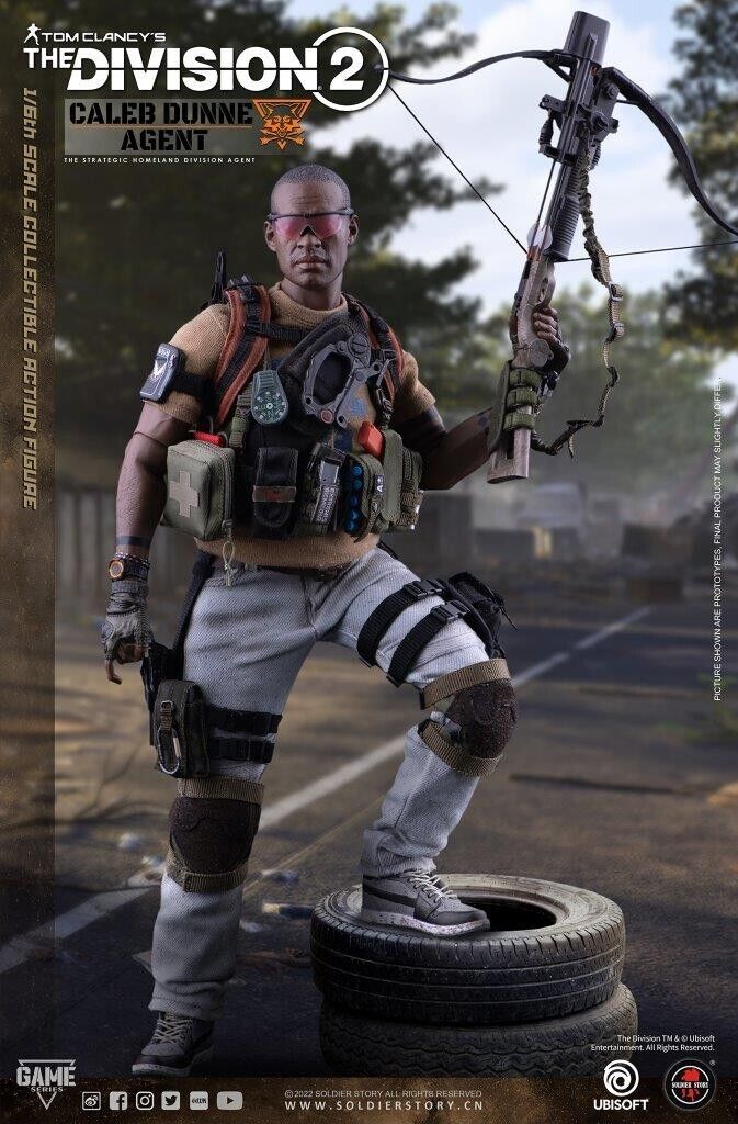 1:6 Soldier Story The Division 2 Agent Caleb Dunne 12" Figure SS=G008