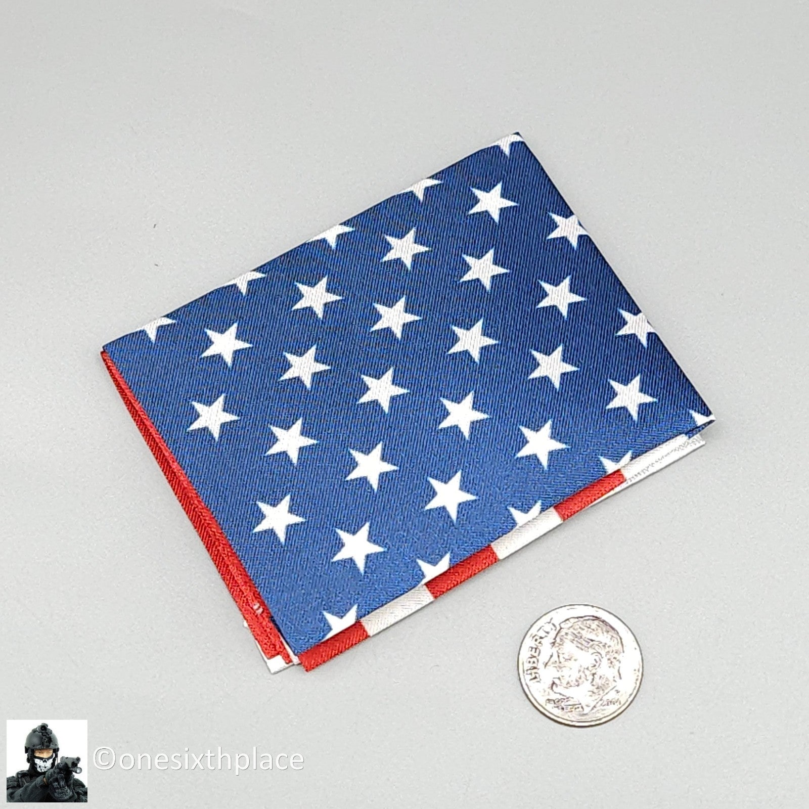 1:6 scale Easy & Simple Coalition Forces American Flag for 12" Figures 26065RA