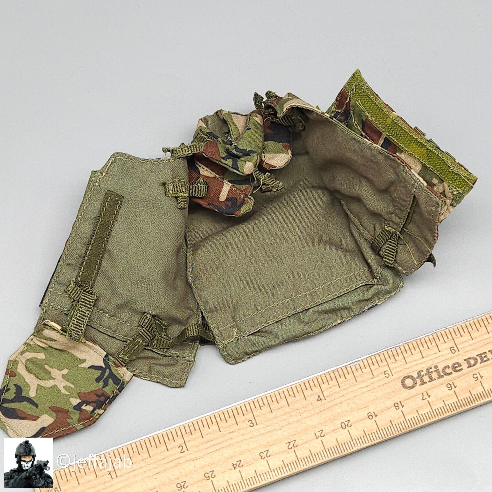 1:6 Very Hot Toys US Army EOD Woodland Interceptor Body Armor Vest 12" Figures