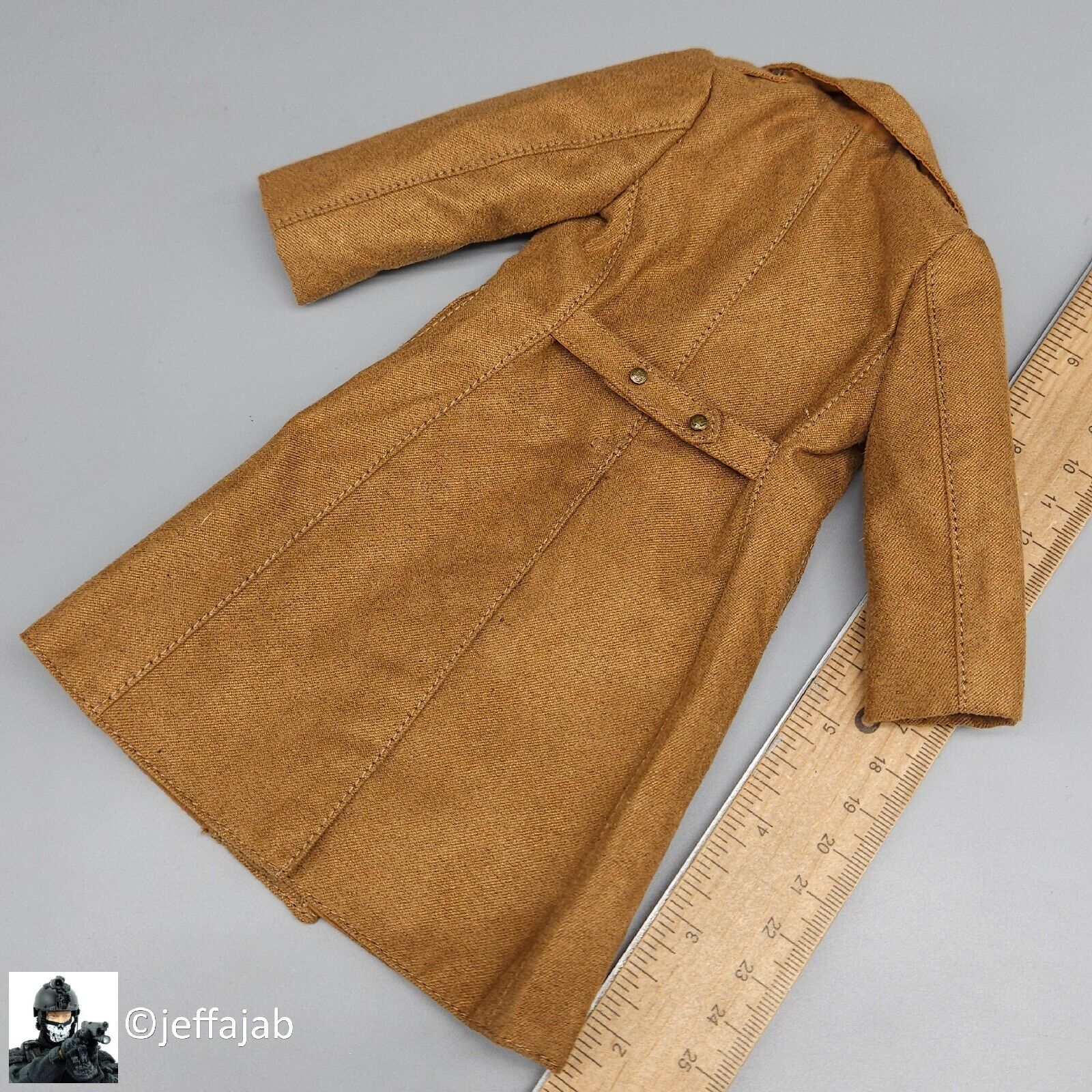 1:6 Ujindou WWII The Big Red One US Army M39 Overcoat for 12" Figure