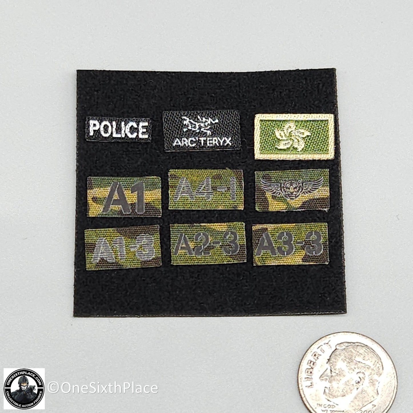 1:6 scale Easy & Simple SDU Assault Team 2023-2024 Patches Set for 12" Figures