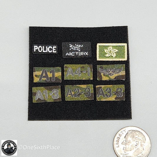 1:6 scale Easy & Simple SDU Assault Team 2023-2024 Patches Set for 12" Figures