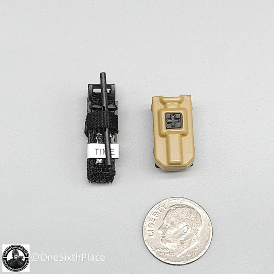1:6 scale General's Armoury Bravo 7-1 Kill or Capture Tourniquet w/ Pouch