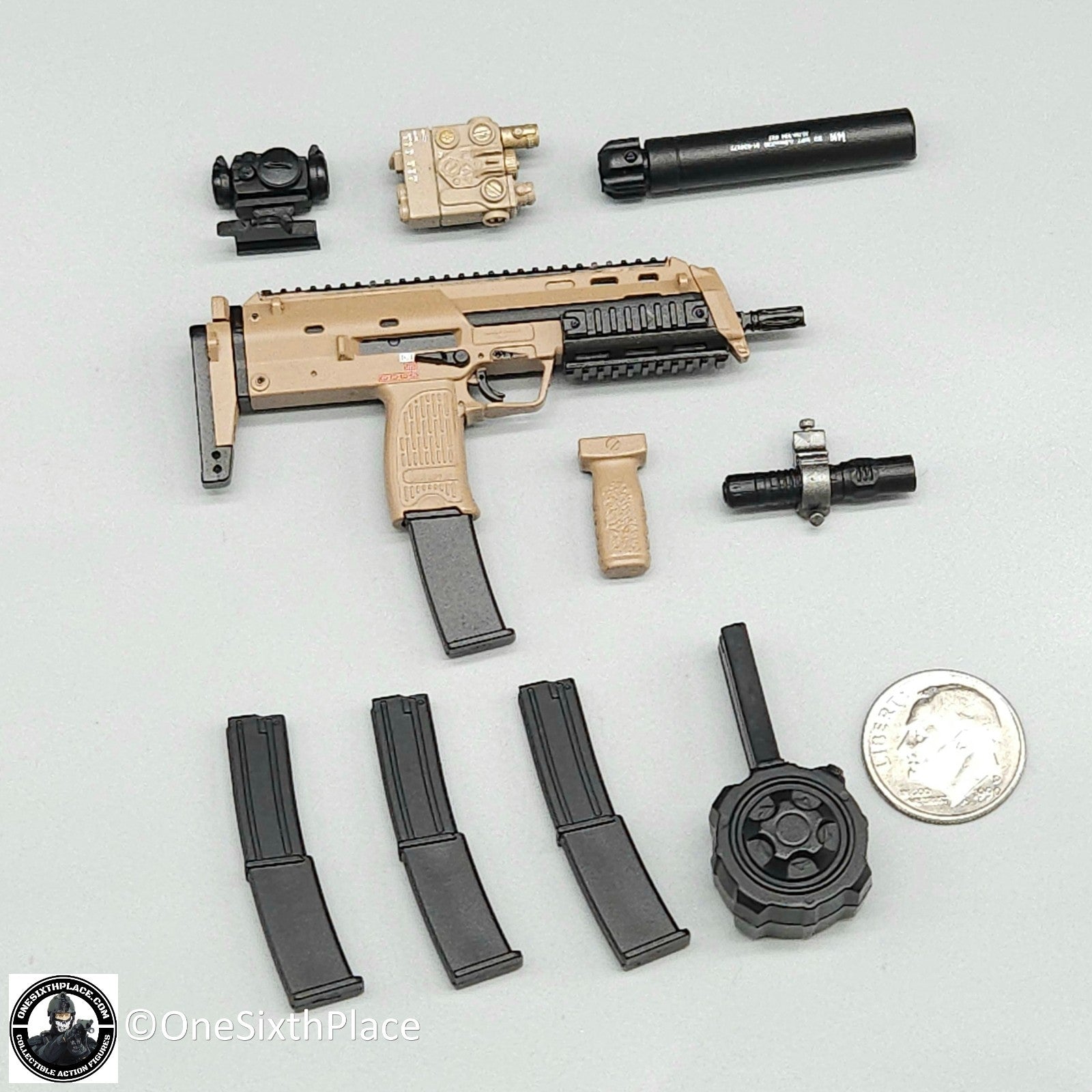1:6 scale General's Armoury Bravo 7-1 Kill or Capture MP7A1 Submachine Gun