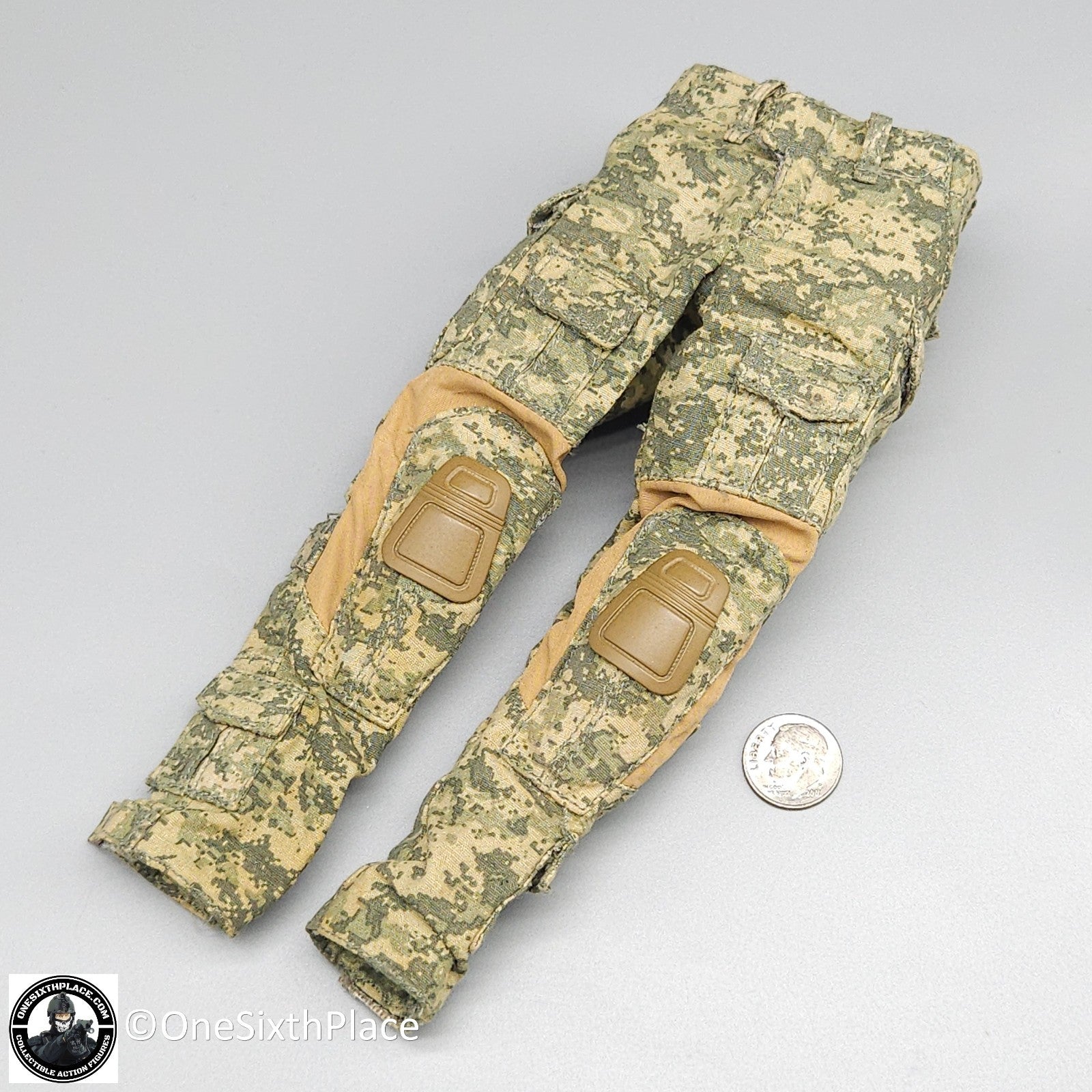 1:6 scale Gen2 ACU Combat Uniform Pants for 12" Figures