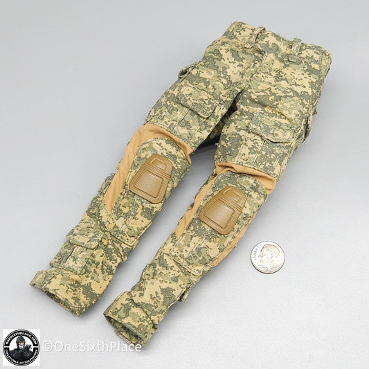 1:6 scale Gen2 ACU Combat Uniform Pants for 12" Figures