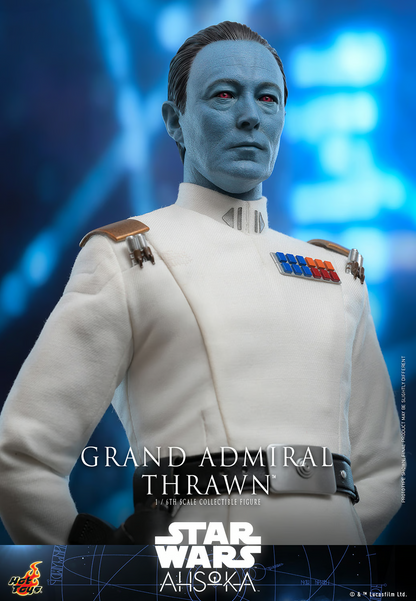 1:6 Scale Hot Toys Star Wars Ahsoka Grand Admiral Thrawn 12" Figure TMS116