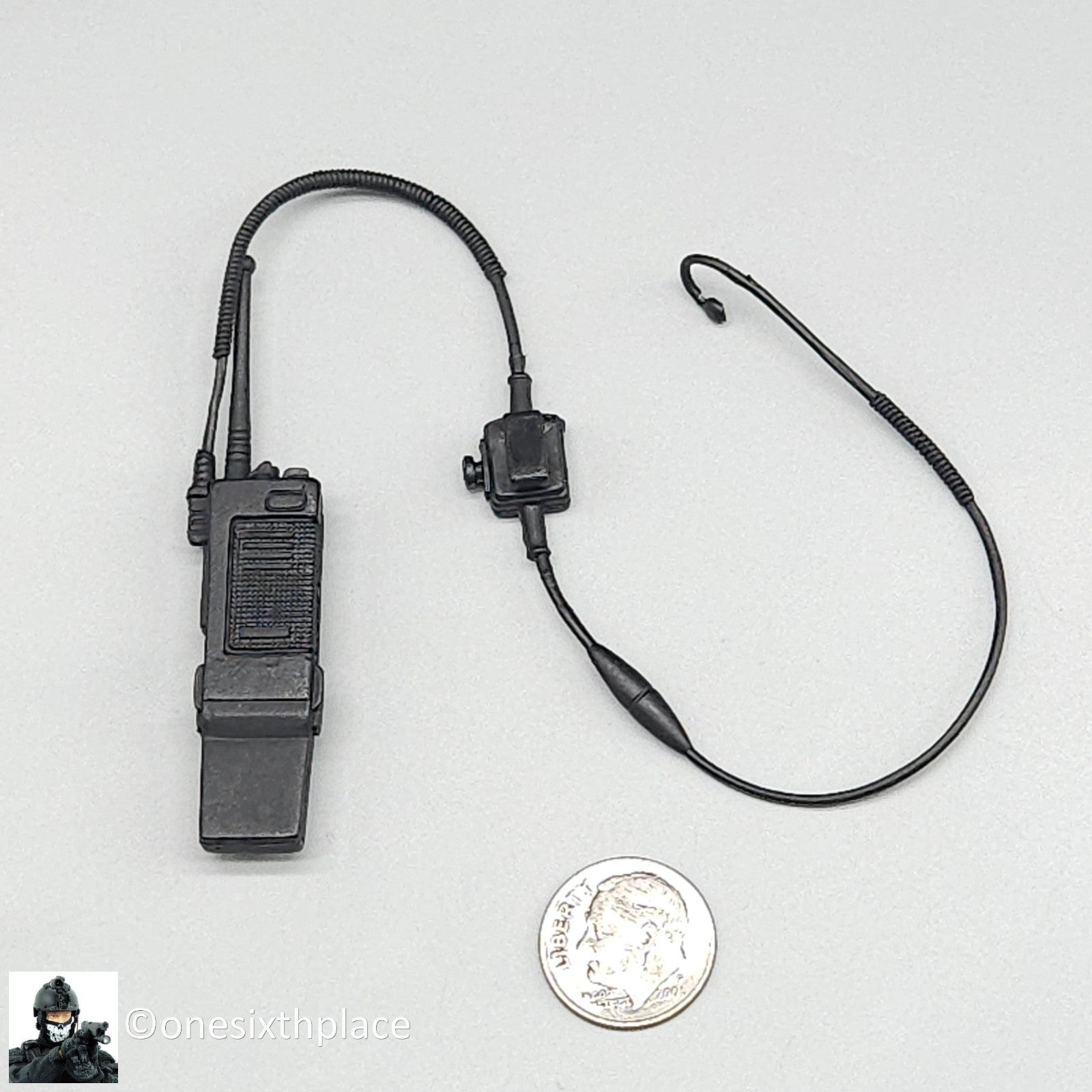 1:6 scale BBI SEAL Team 8 Shark Radio w/ Ear Piece for 12" Figures