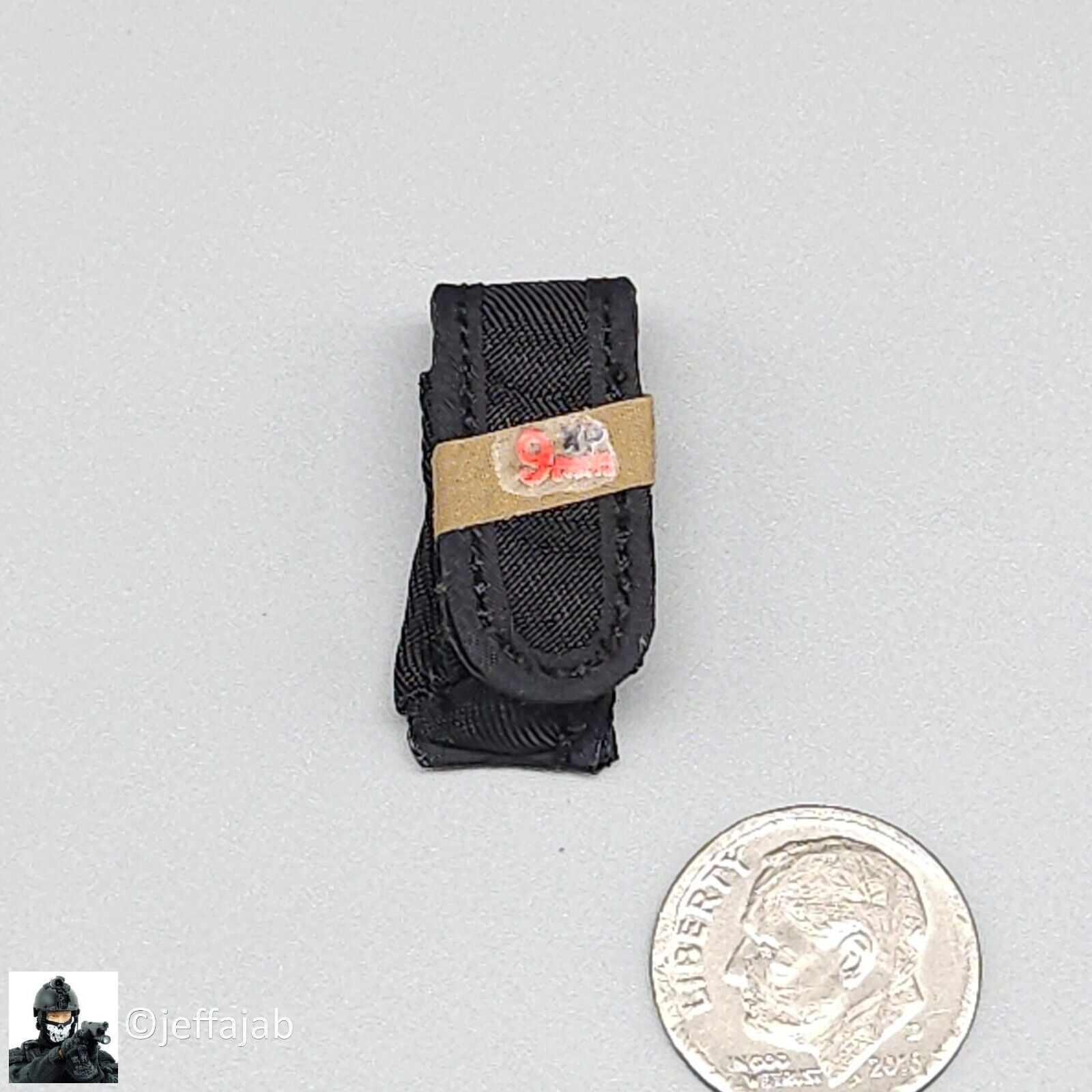 1:6 Soldier Story The Division 2 Agent Caleb Dunne Black XP Pistol Ammo Pouch