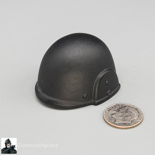 1:6 scale BBI British SAS Clark Black Metal Helmet for 12" Figures