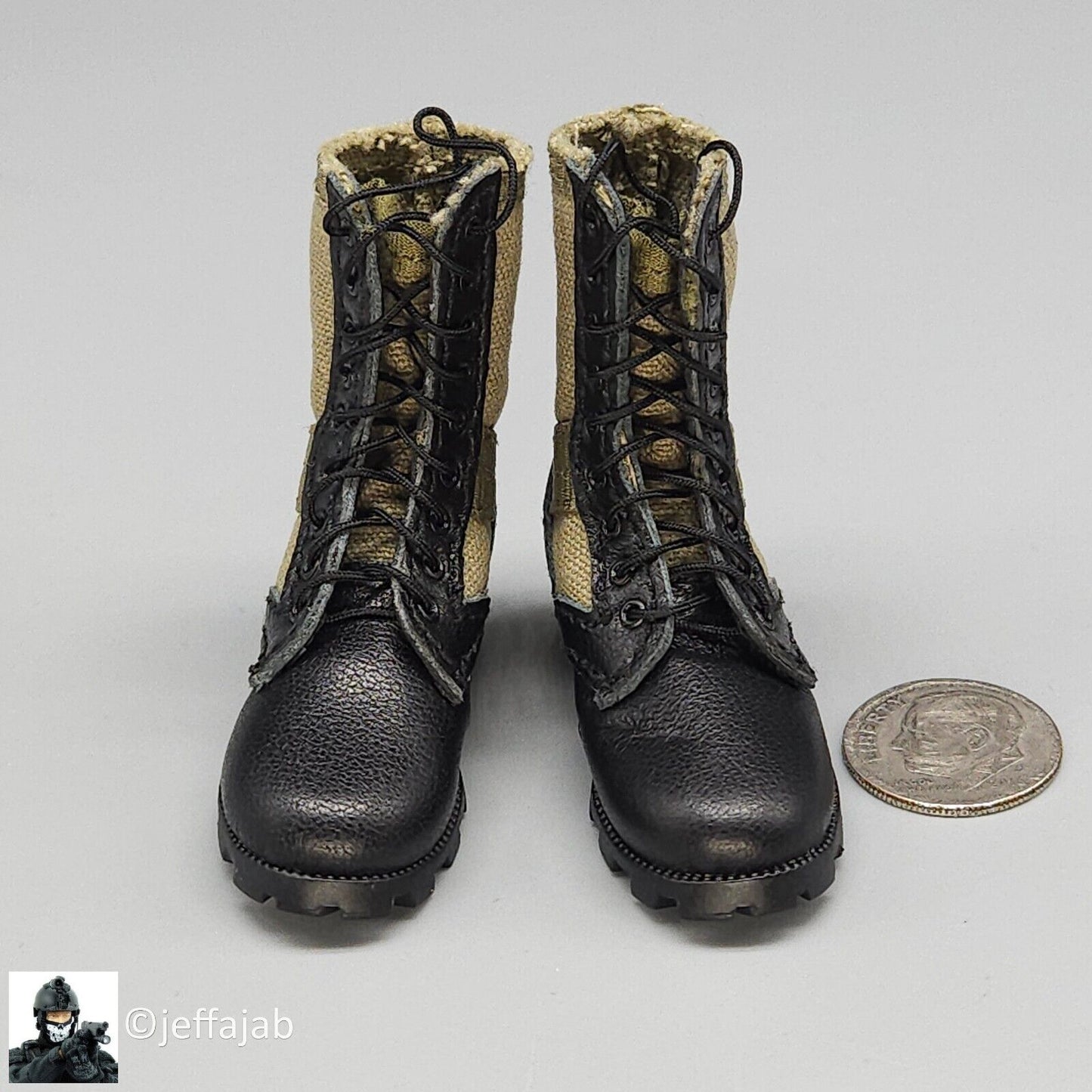 1:6 scale Ujindou Vietnam MACV-SOG Cross-Border Operation Jungle Combat Boots