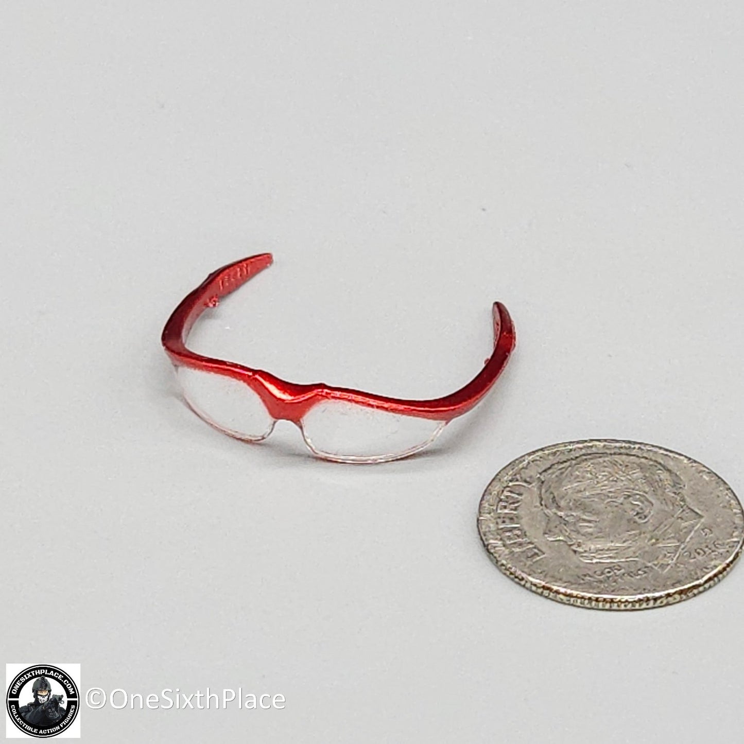 1:6 scale Fire Girl Female CQB Tactical Agent Red Glasses for 12" Figures