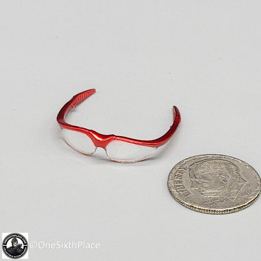 1:6 scale Fire Girl Female CQB Tactical Agent Red Glasses for 12" Figures