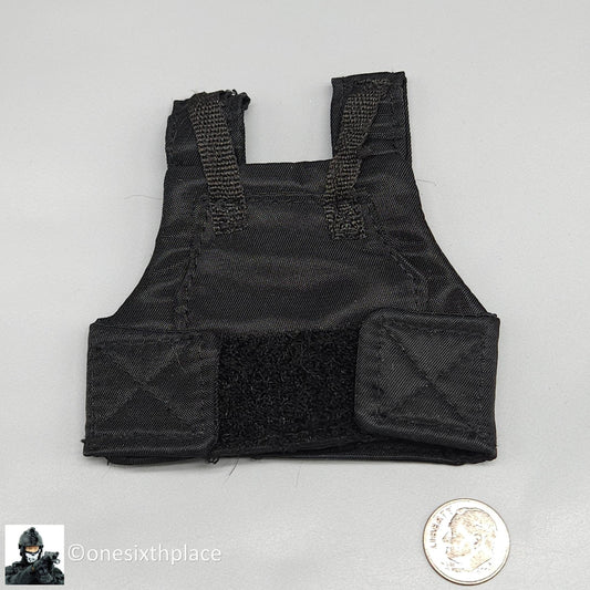 1:6 scale BBI Mens Black Body Armor Vest for 12" Figures
