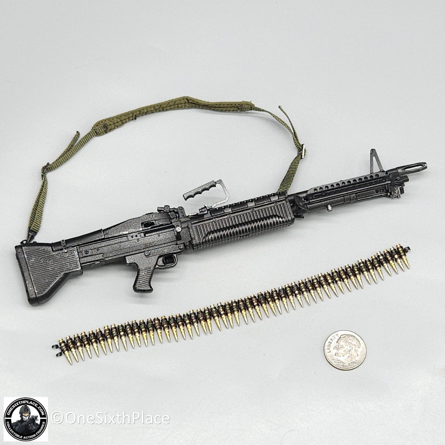 1:6 scale DiD Vietnam US Army Colonel James Metal M60 Machine Gun for 12" Figure