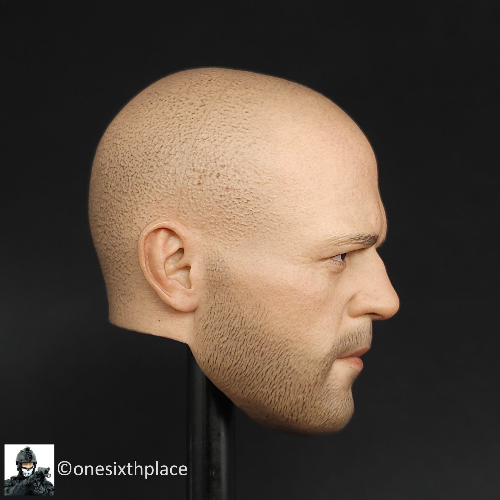 1:6 scale Easy & Simple ALPHA Team Leader Male Head Sculpt for 12" Figures