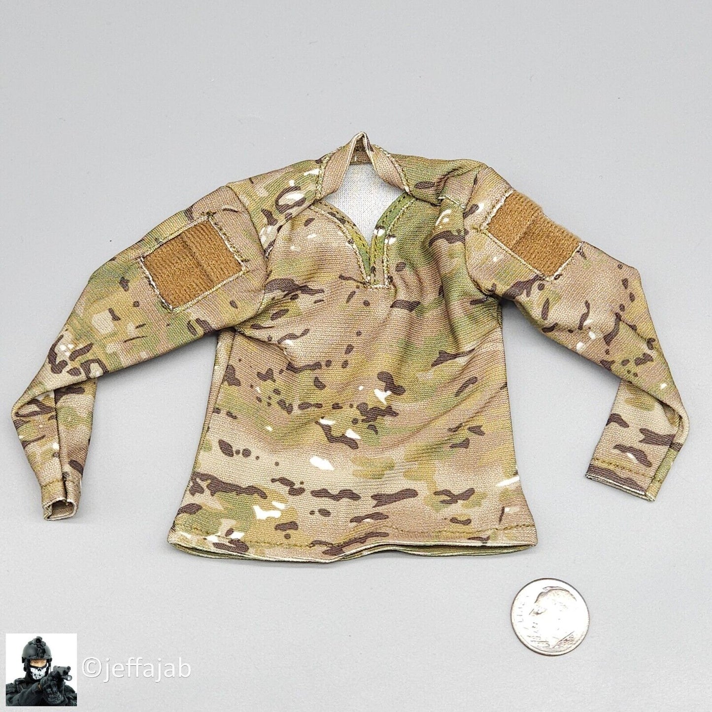 1:6 Easy & Simple 10th Special Forces Group Multicam Boss Rugby Shirt