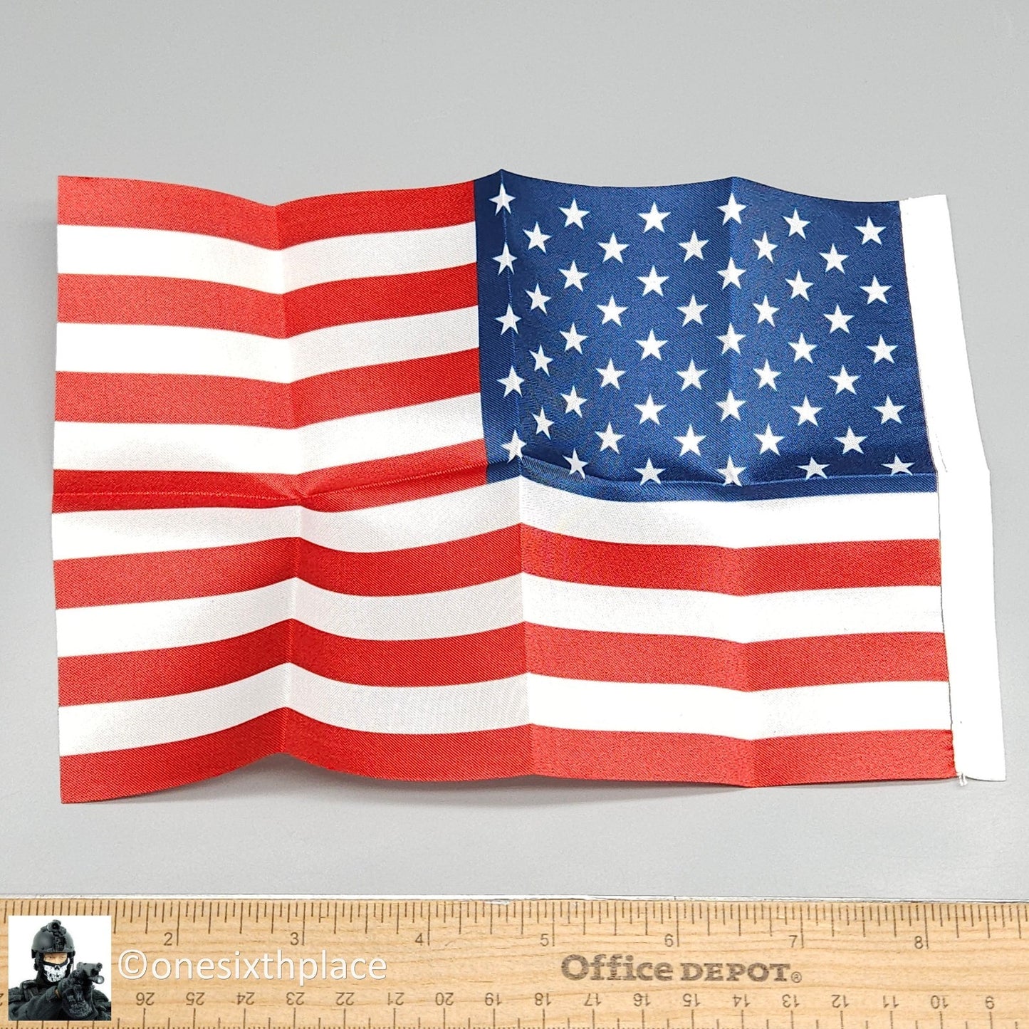 1:6 scale Easy & Simple Coalition Forces American Flag for 12" Figures 26065RA