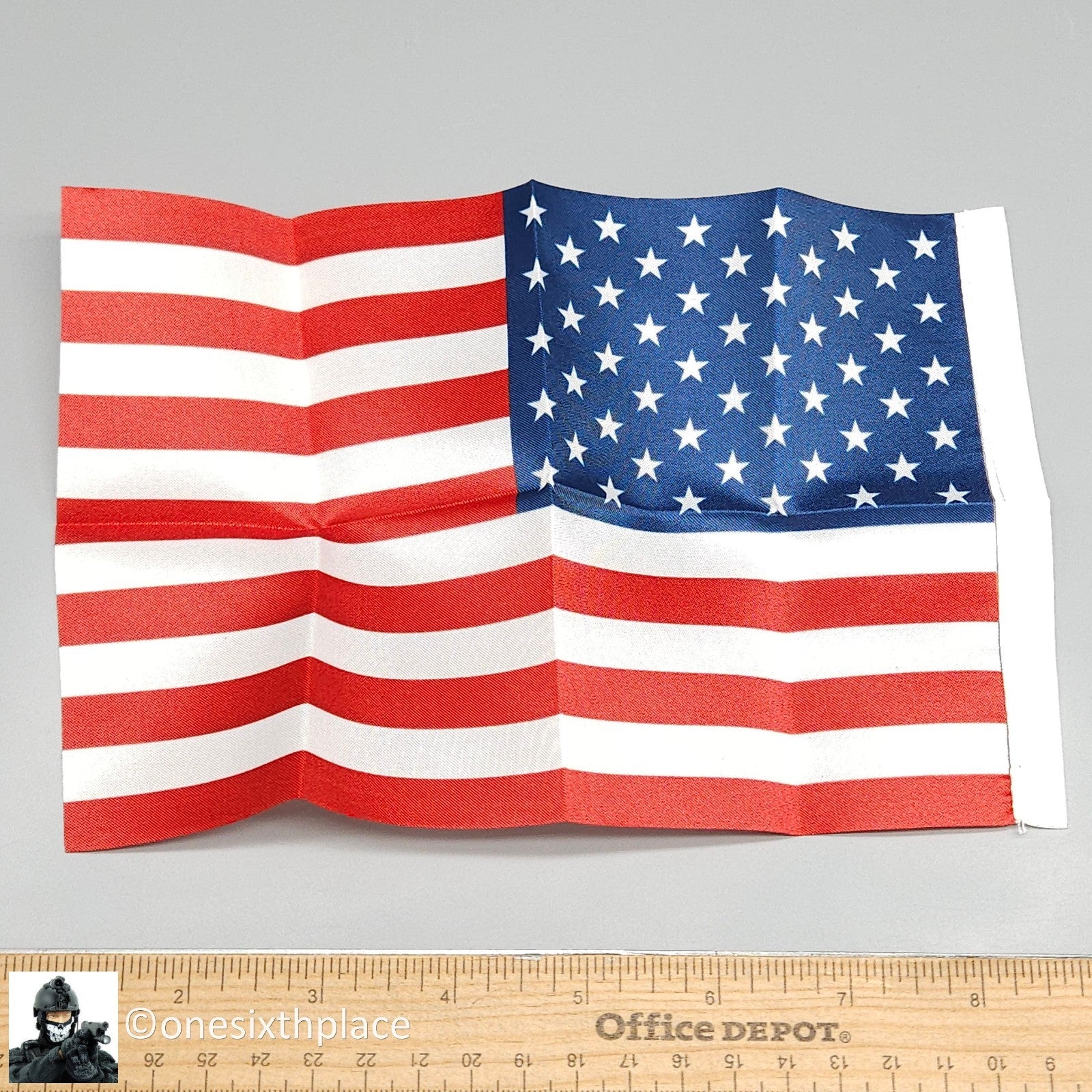 1:6 scale Easy & Simple Coalition Forces American Flag for 12" Figures 26065RA