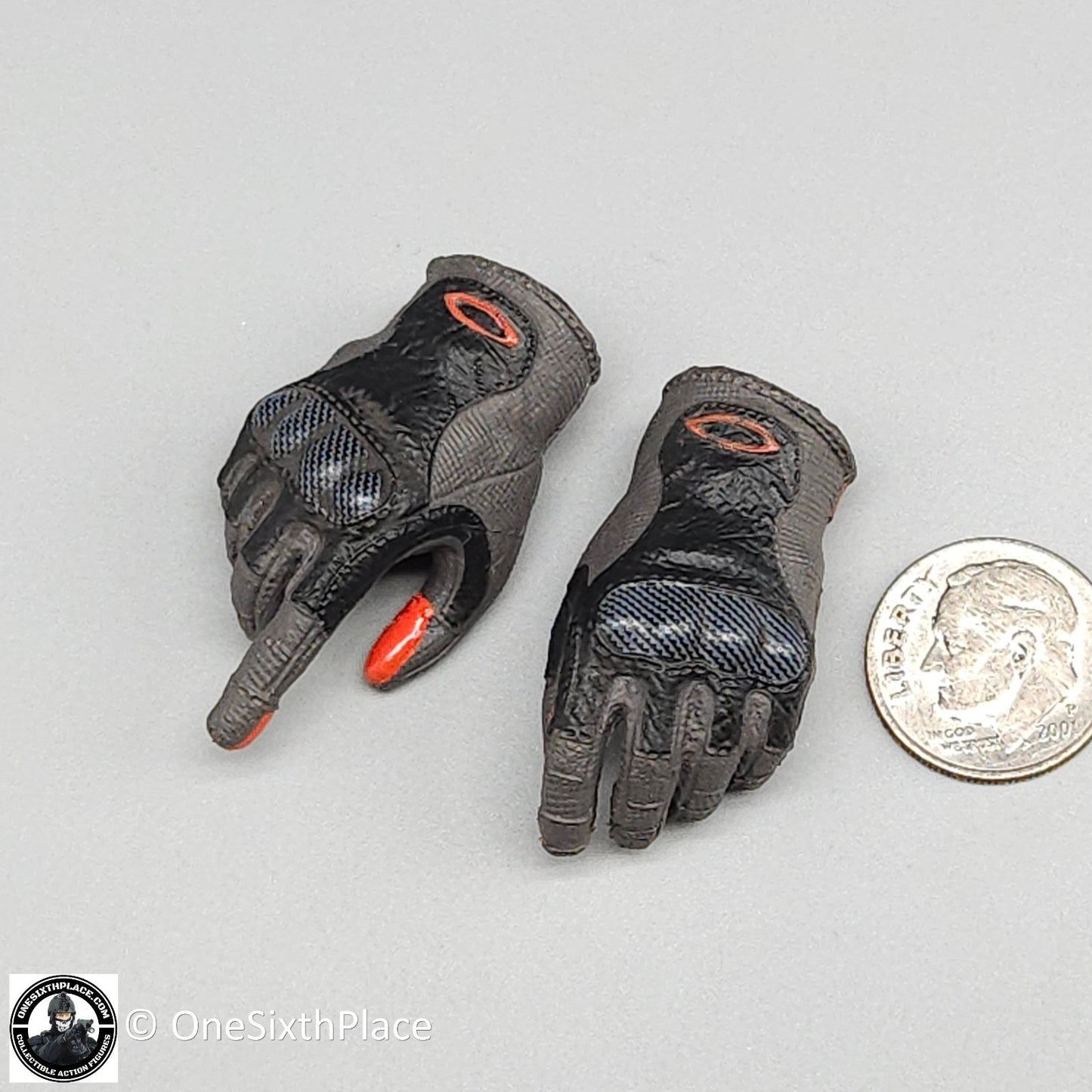 1:6 scale Easy & Simple ZERT Juggernaut Sully Gloved Hands for 12" Figures