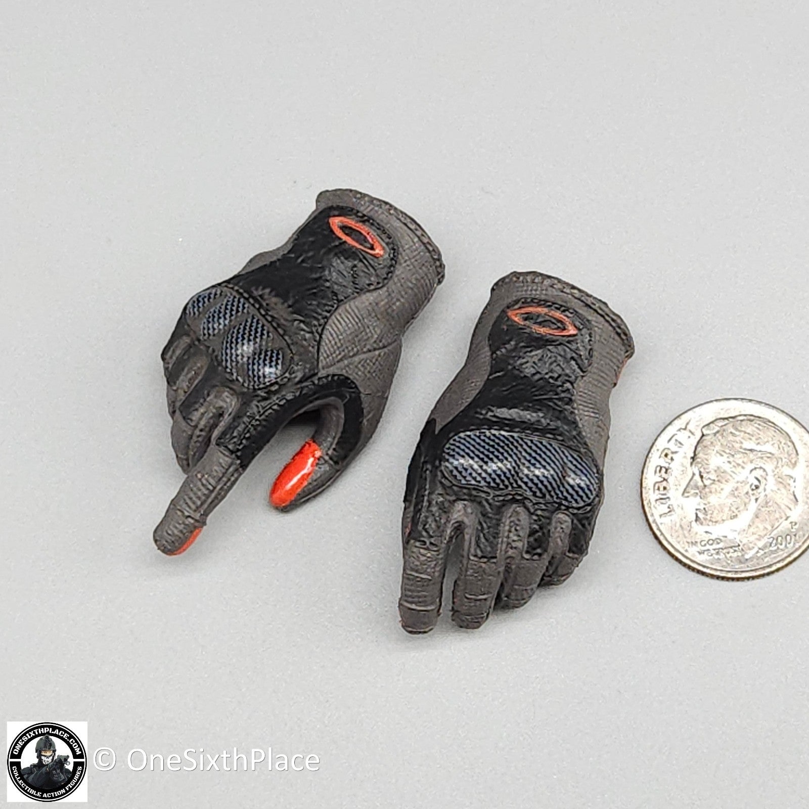 1:6 scale Easy & Simple ZERT Juggernaut Sully Gloved Hands for 12" Figures