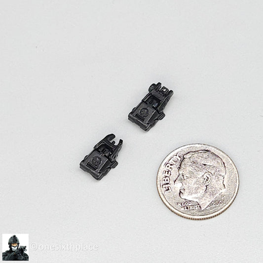 1:6 Easy & Simple Doom's Day Kit Weapon Set Rifle Flip Up Iron Sights (Plastic)