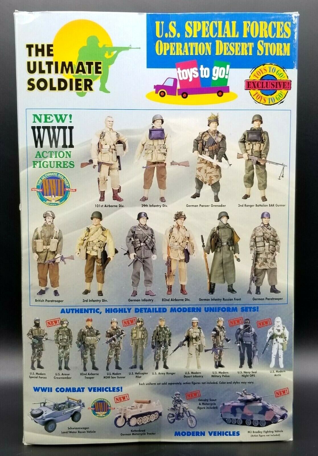 1:6 Ultimate Soldier US Special Forces Operation Desert Storm 12" Action Figure