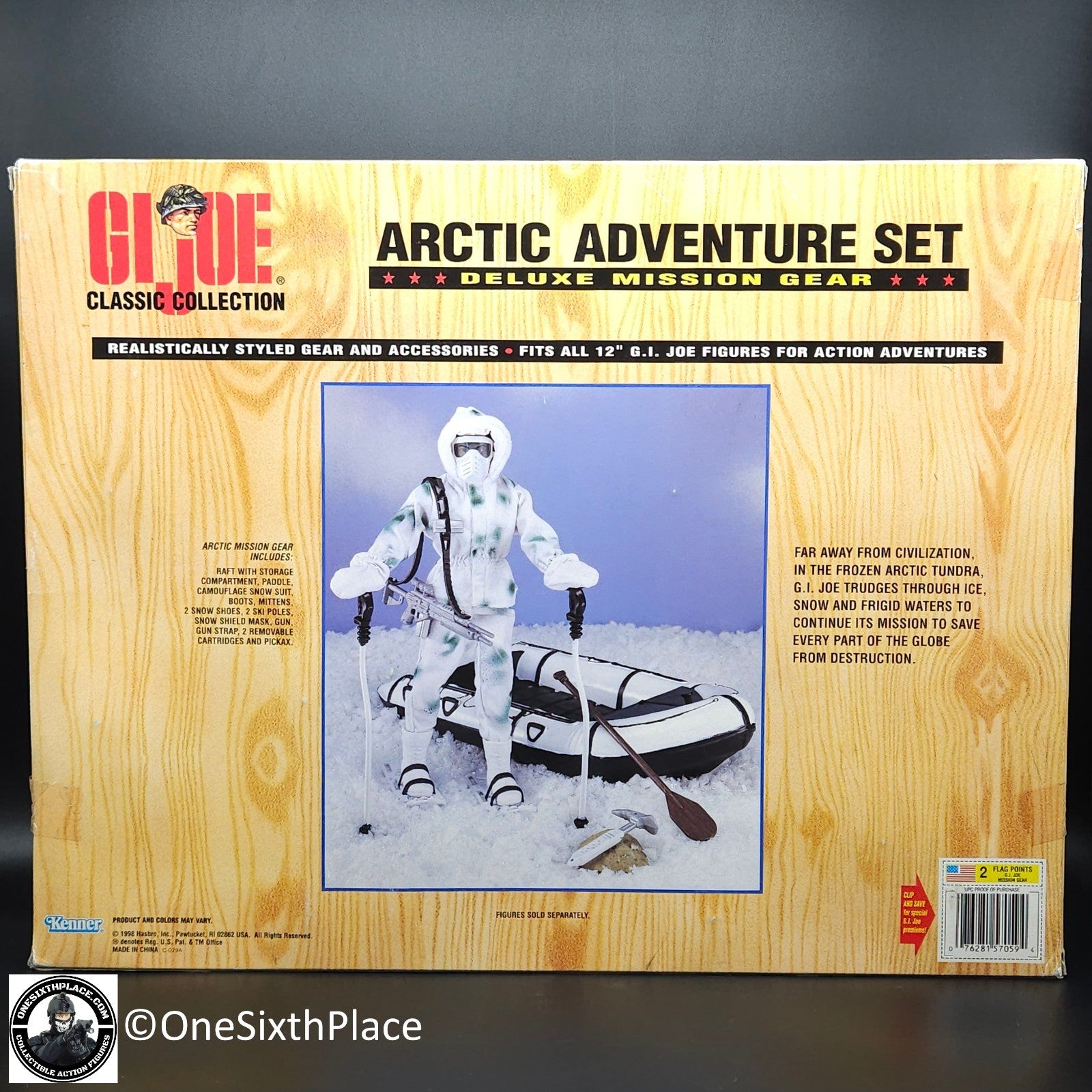 1:6 scale Hasbro GI JOE Classic Collection Arctic Adventure Set 1998