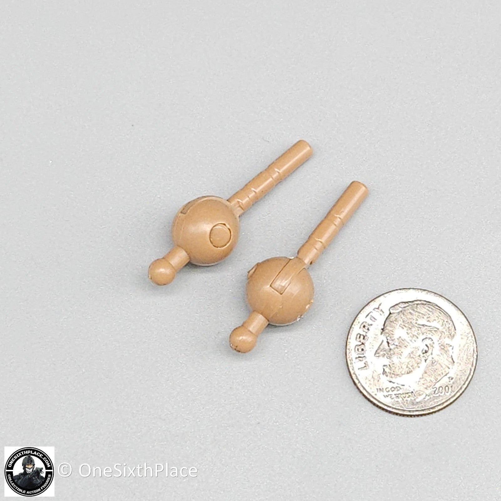 1:6 scale Easy & Simple ZERT Juggernaut Sully Wrist Pegs for 12" Figure Body