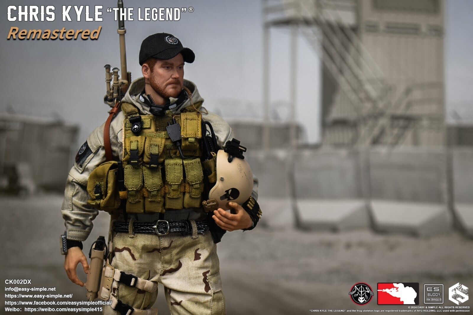 1:6 scale Easy & Simple Chris Kyle The Legend Remastered Deluxe