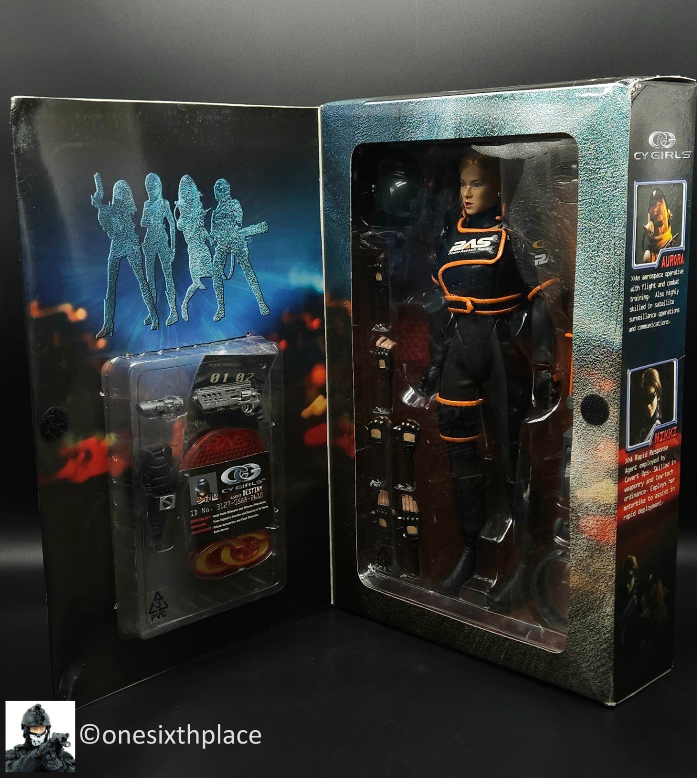 1:6 scale BBI Cy Girls Series 2 Destiny 12" Female Action Figure