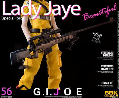 1:6 BBK GI Joe Lady Jaye L96 AW Sniper Rifle 12" TBLeague Dragon DamToys AWM AWF