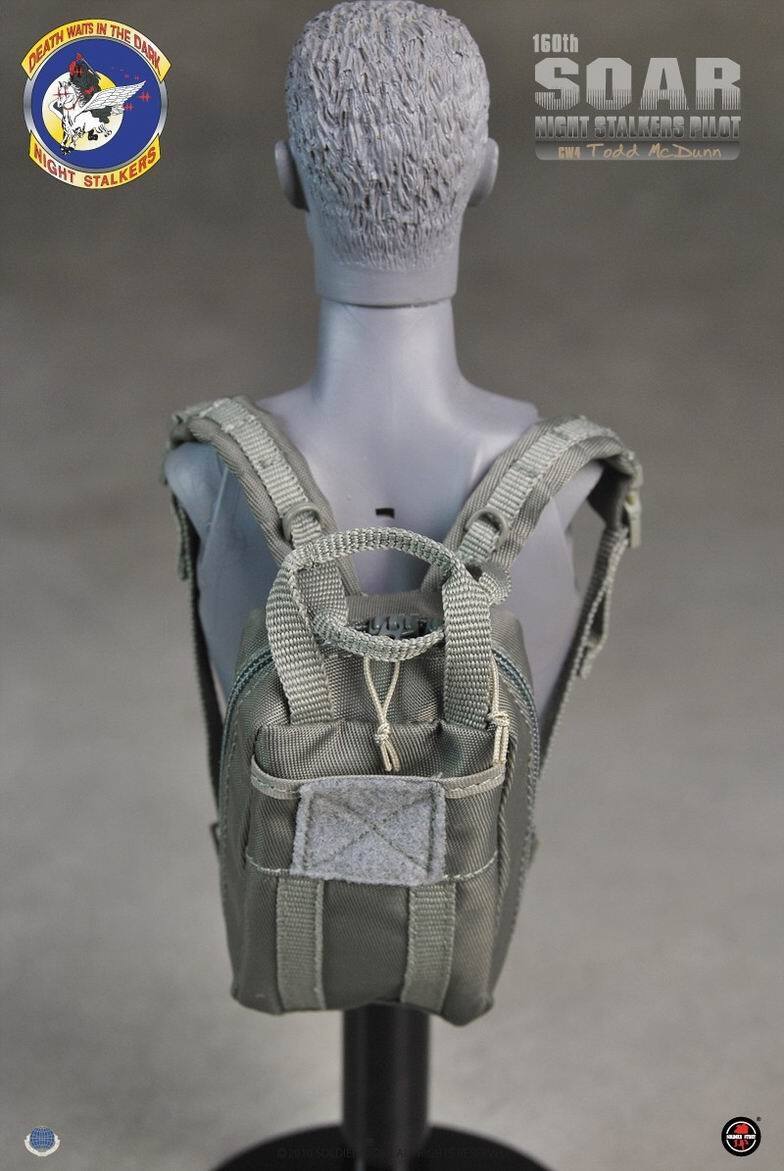1:6 Soldier Story Nightstalkers Helicopter Pilot Hydration Backpack 12" GI Joe 