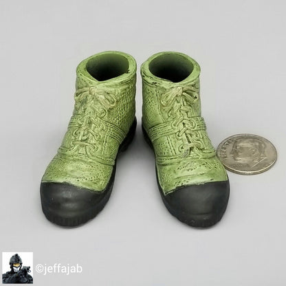 1;6 Ultimate Soldier Vietnam NVA Regular Green Boots for 12" GI Joe Dragon 