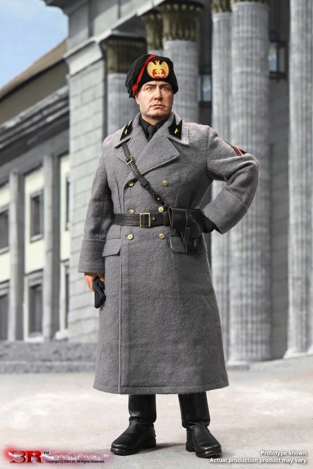 1:6 scale 3R DiD WWII Italian Leader Duce Benito Mussolini GM653