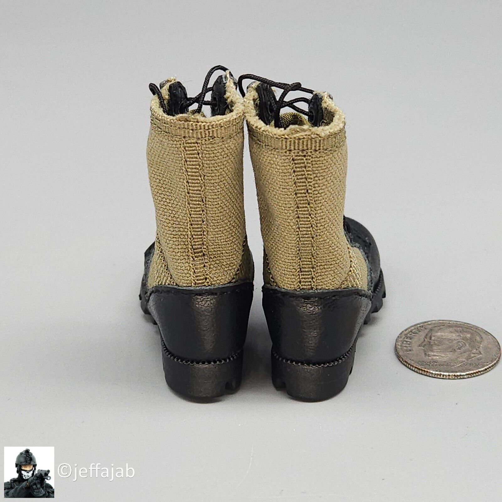 1:6 scale Ujindou Vietnam MACV-SOG Cross-Border Operation Jungle Combat Boots