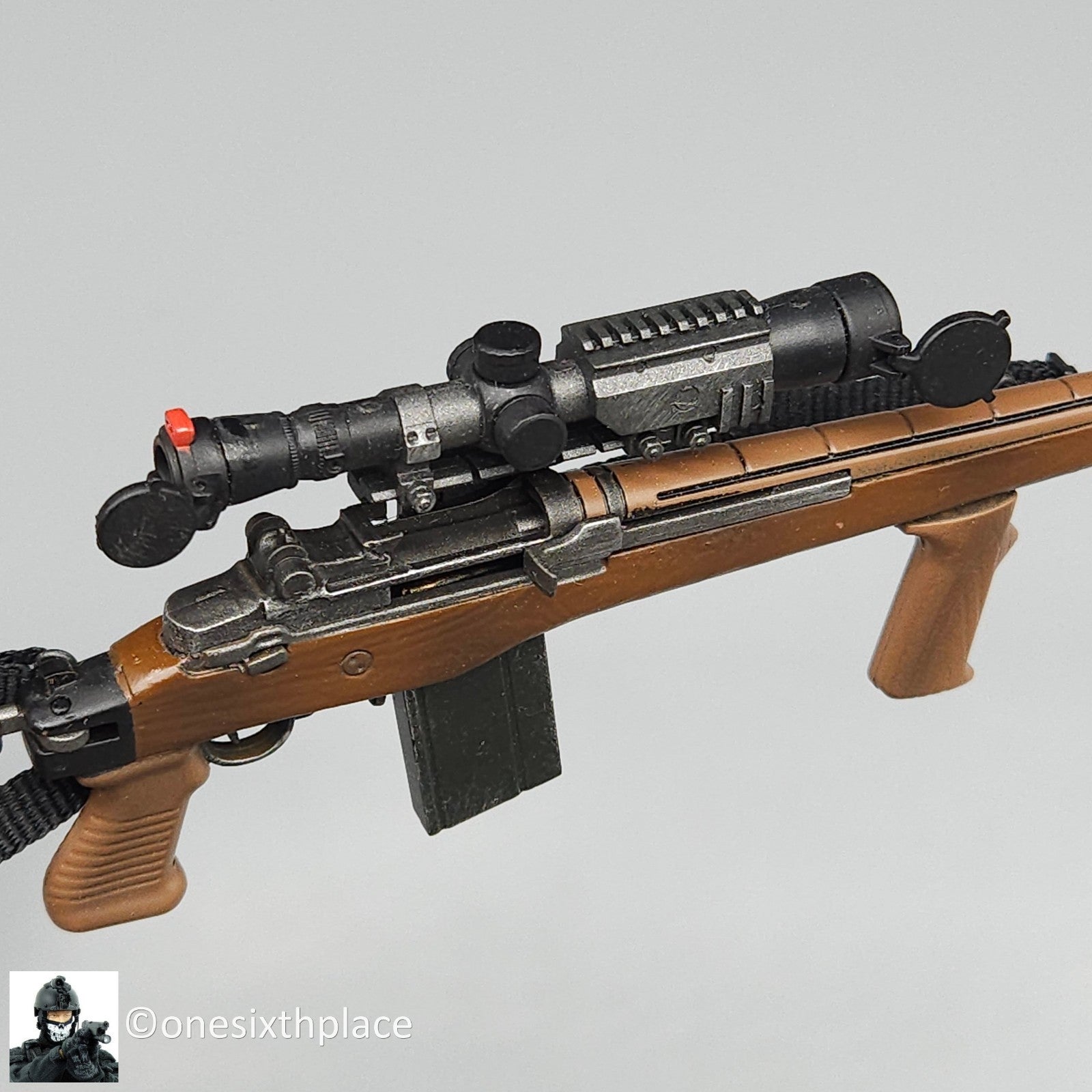 1:6 scale BBI Navy SEAL Hawkeye M14 Sniper Rifle for 12" Figures