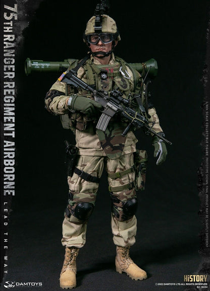 1:6 scale DamToys 75th Ranger Regiment Airborne 12" Figure 78094